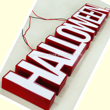 3D Led Frontlit Letters Channel Lit Letters Signs